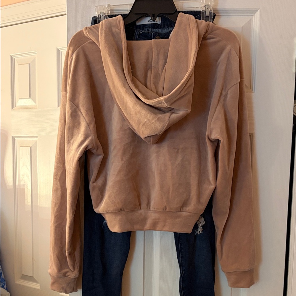Express Mauve Cropped Jacket - Picture 6 of 7